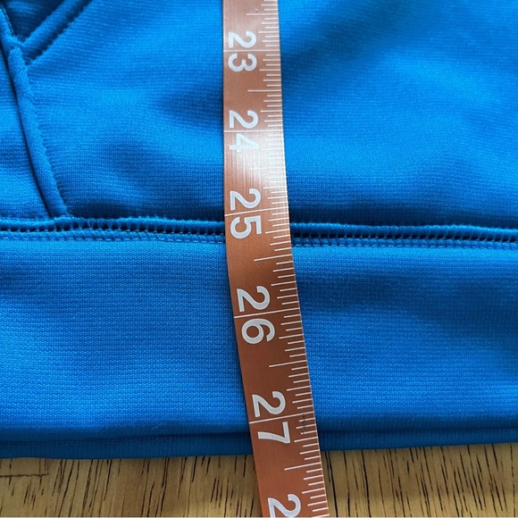 Under Armour Hoodie Youth XL Loose Coldgear Athletic Wear Blue/ Green - Picture 7 of 9